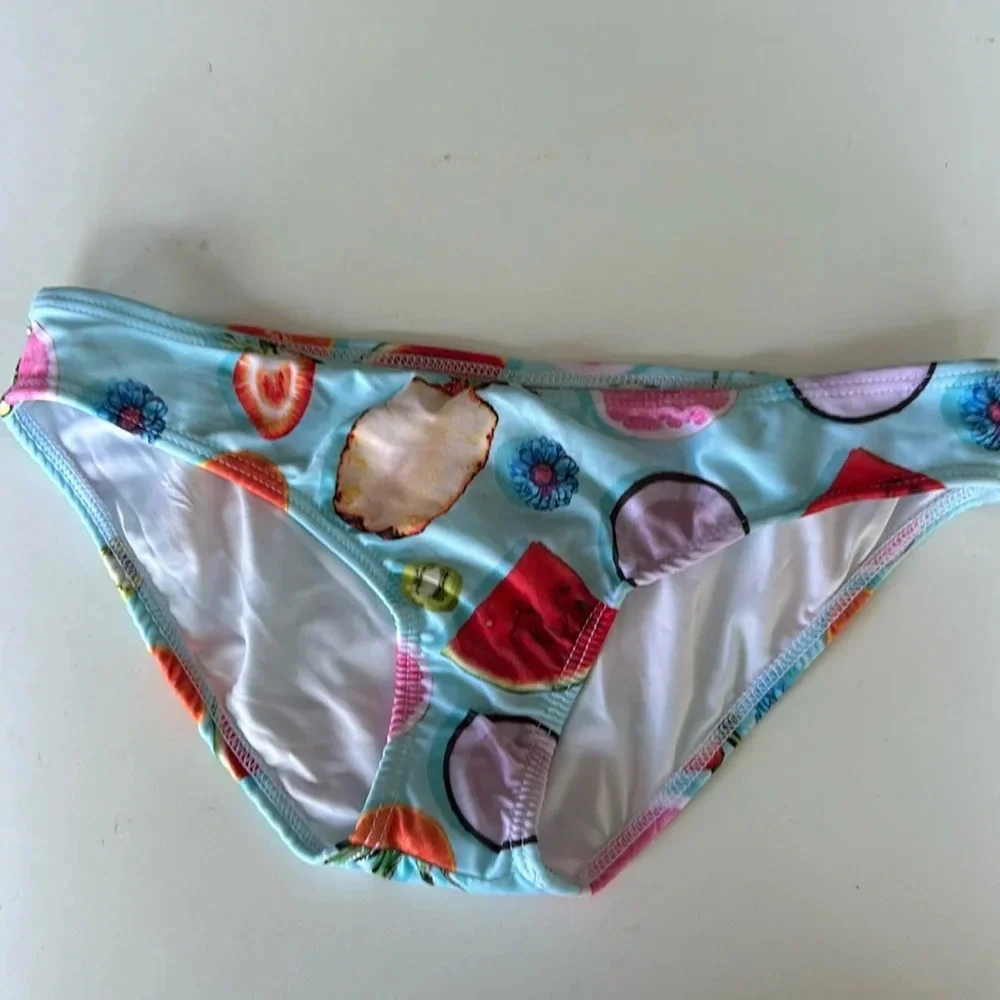 New Terez fruit bikini bottoms only  girls size 16